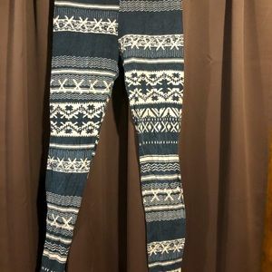 Bozzolo patterned leggings
